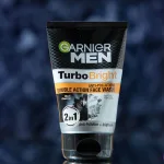 Garnier Men Turbo Bright Face Wash with Lemon Extract & Grape Water 100gm
