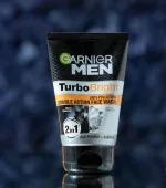 Garnier Men Turbo Bright face wash with lemon extract and grape water 100gm