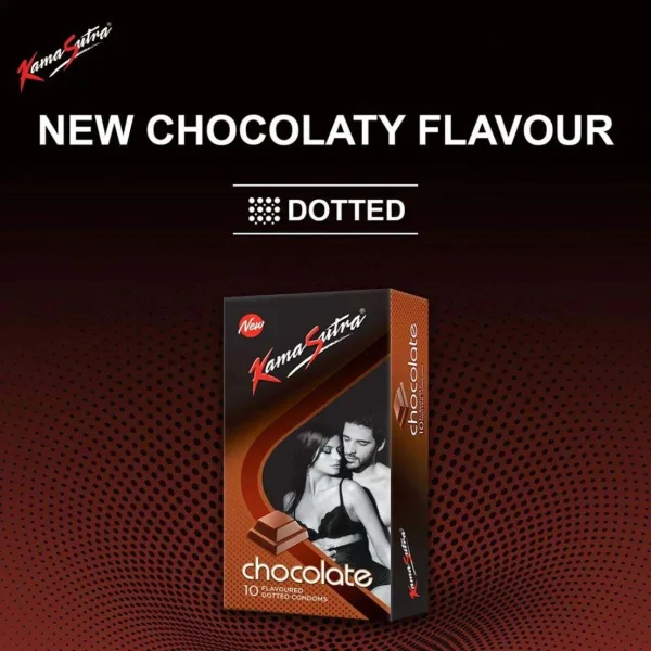 KamaSutra flavoured condom with dotted texture