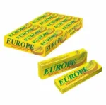 Banana flavour chewing gum 10 boxes of 5 sticks pack