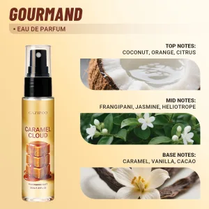 Caramel cloud 30 ml imported spray perfume coconut vanilla and cacao