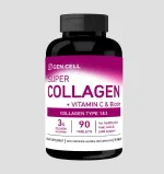 GEN.CELL super collagen with vitamin C and hyaluronic acid 90 tablets