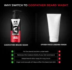 Beardo beard shampoo 100ml for soft clean beard and skin