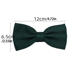 Men's solid colour polyester formal tie for business occasions
