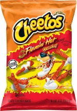 Cheetos Flamin Hot Crunchy 227gm imported from USA