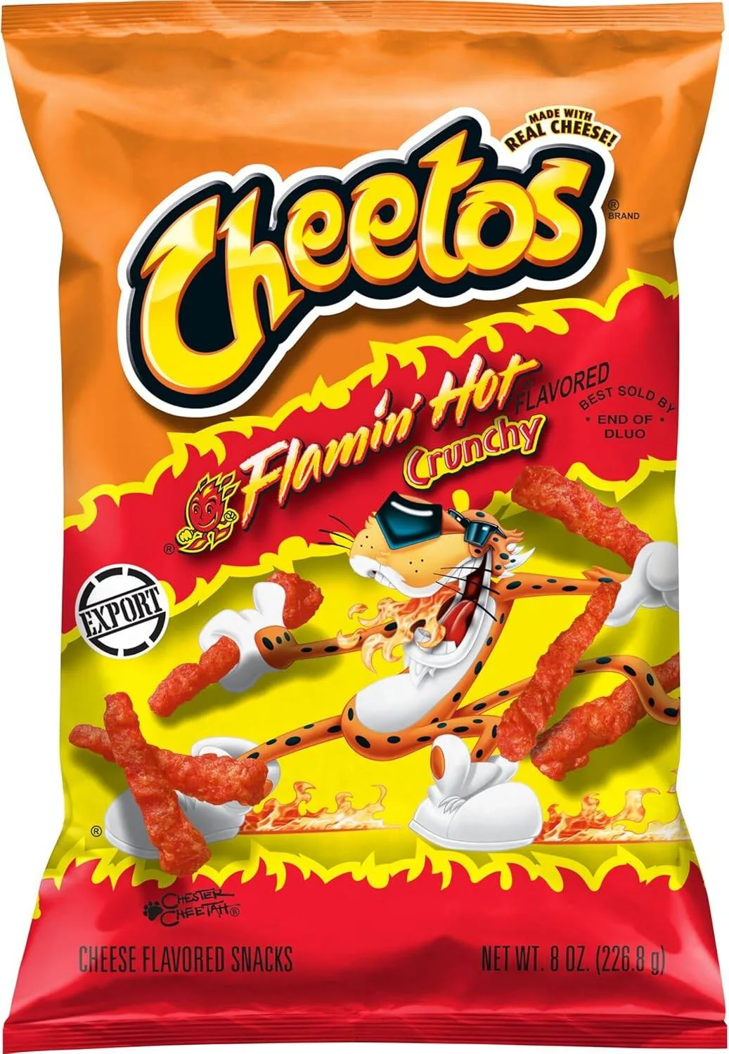 ac12c6f2286ea96469d824a2deb095a5.jpg Cheetos Flamin Hot Crunchy 227gm imported from USA