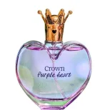 Story of Love Crown Purple Heart perfume 100ml decorative bottle