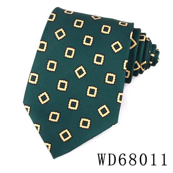 Men's polyester paisley necktie classic width formal tie