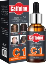 Lightweight caffeine hair oil 30 ml for thinning hair men and women