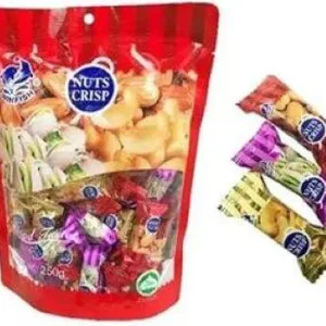 Twinfish roasted nut caramel brittle 250 gram sweet snack