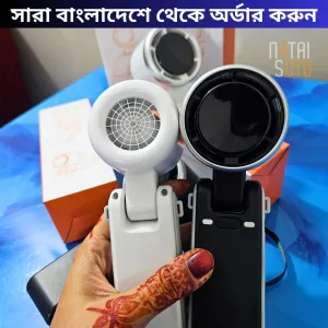 Turbo mini fan rechargeable foldable handheld neck and desk fan