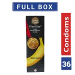 SMC Panther Dotted Banana Flavored Condom For Men | Full Box 12 Pack 3x12=36pcs