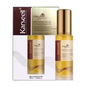 Karseell cold pressed argan and macadamia hair oil bottle 50ml