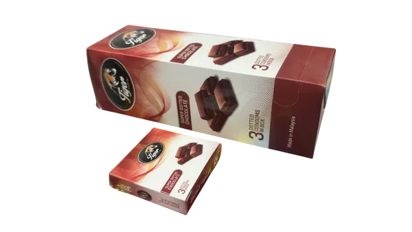 Tiger Super Dot chocolate flavour condom 36 pcs pack