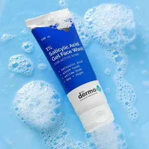 1 percent salicylic acid gel cleanser with glycerin for oily skin