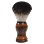 Classic wooden shave brush for shaving soap and cream