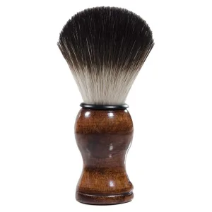 Classic wooden shave brush for shaving soap and cream