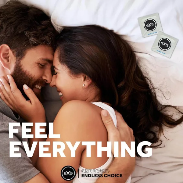 EXS Nano Thin condom for men single 3pcs pack UK