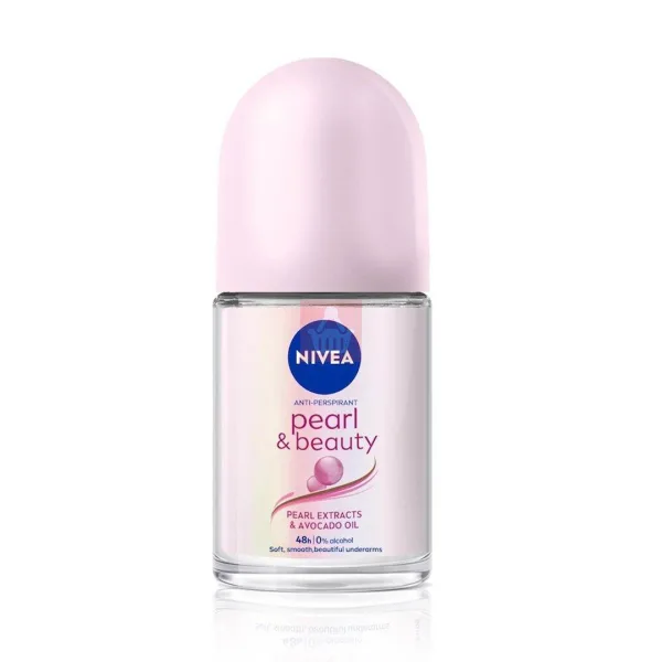 Nivea Pearl Beauty 50 ml roll on deodorant made in Germany imported UAE