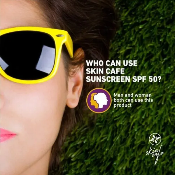 Skin Cafe Lightweight and Non-Greasy Sunscreen SPF 50 PA+++ 60gm