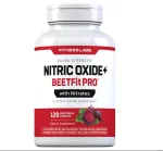Fitness Labs beetroot nitric oxide capsules 120 count bottle