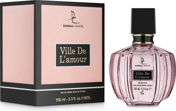 Dorall DC Ville de l Amour 100 ml chypre floral EDP imported from UAE