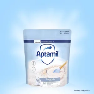 Aptamil baby rice cereal 100g plain first infant cereal from UK