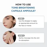 Centella asiatica brightening capsule ampoule for sensitive skin, 30ml