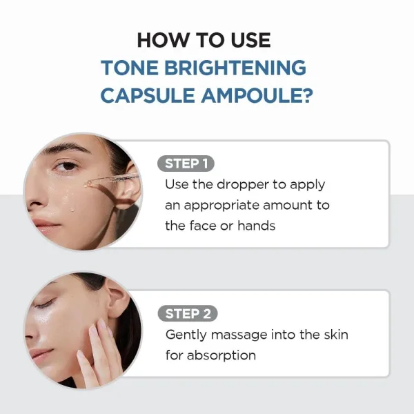 Centella asiatica brightening capsule ampoule for sensitive skin, 30ml