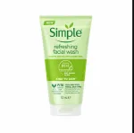 Soap-free vegan facial wash with no perfume or added colour
