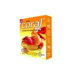 Coral 3 Fruits Flavors (OG) Lubricated Natural Latex Condoms For Men | 3pcs Pack | Malaysia