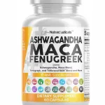 Clean Nutraceuticals Ashwagandha, Maca, Fenugreek & Tongkat Ali, 60 Capsules