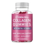 Gen.Cell collagen builder gummies with biotin and vitamin C 60 pieces