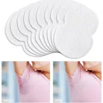 Disposable underarm sweat pads 20 pieces white non-woven fabric