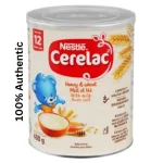 Nestle Cerelac honey and wheat 400gm infant cereal from Switzerland