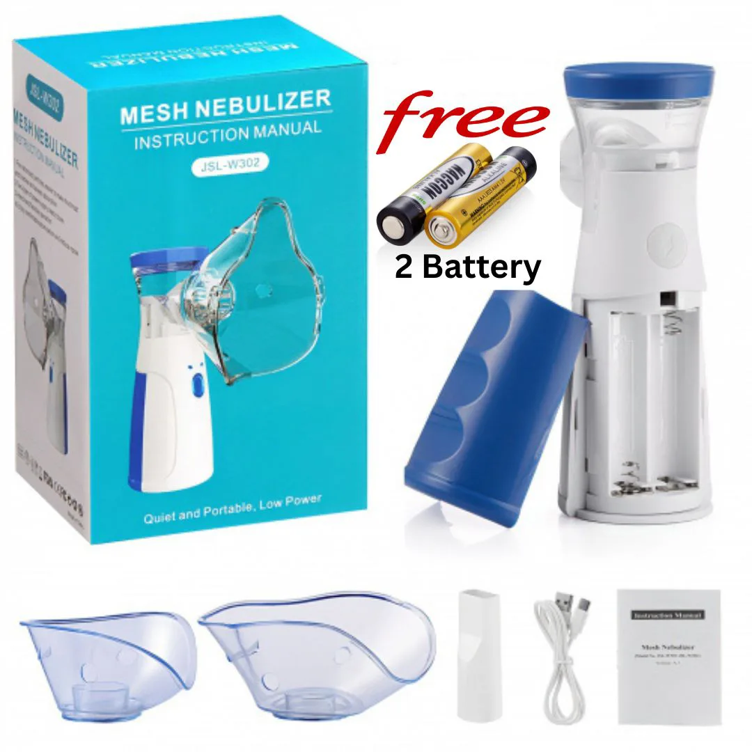 cb92da3763b7fe61f8fdf0b90f4450d6.png Portable mini mesh nebulizer machine JSL-W302 for baby and adults