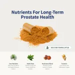 Men's prostate and urinary support capsules bottle with nettle root