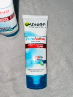Garnier Pure Active anti-acne white oil clearing foam 100ml tube