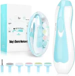 Baby nail grinder kit with cushioned heads