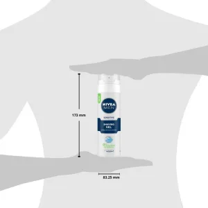 Nivea men sensitive skin shaving gel 200 ml imported can