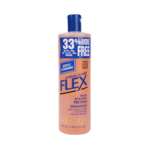 Flex shampoo large 592ml bottle for normal to dry hair