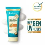 Vitamin C gel sunscreen SPF 60 with no white cast for all skin types