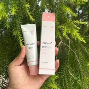 medicube PDRN Pink Tone Up Sun Cream SPF50+ PA++++ 50ml