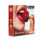 SMC Sensation strawberry flavoured condom economy box of 36