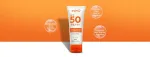 skin O care and repair sunscreen packaging detail