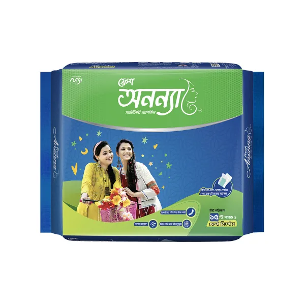Fresh Anonna hygienic sanitary napkins belt system economy pack