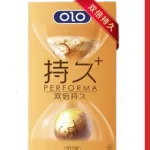 Olo Condom Perfoma Delay Series Condom for Men 10pcs/ 3pcs Pack (Made in China)