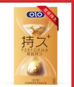 Olo Condom Perfoma delay series condom for men 10pcs 3pcs pack