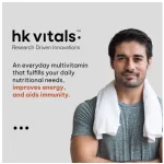 HealthKart HK Vitals multivitamin with ginseng and taurine 60 tablets