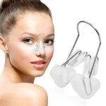 Nose clip massager reusable single piece